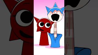 Sprunki Mroona and Wyrum meet Sonic.exe Retake #sprunki #incredibox