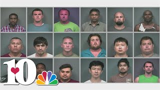 TBI: 18 arrested in Middle Tennessee human trafficking operation
