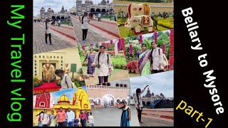 Travel Vlog | Bellary to Mysore | Mysore palace | part-1 | surya Simple lifestyle