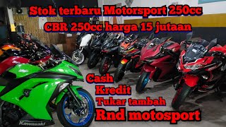 update terbaru || Motorsport 250cc harga 15 jutaan Rnd motosport