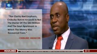 Fighting Corruption: Amaechi Denies Ownership Of Funds Recovered In Lagos Home