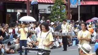 浅草サンバカーニバル２０１４　立正佼成会　台東教会　友佼鼓笛隊　2014.8.23 Asakusa Samba Carnival