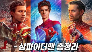 [스파이더맨 : 노 웨이 홈] 각양각색 삼파이더맨 완벽정리!