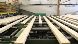 Finnlamelli - VIDEO: Finnlamelli laminated logs