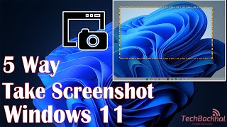 How To Take Screenshot On Windows 11 - 5 ways