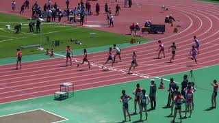 H30高体連全道大会　400ｍ*4リレー　準決勝