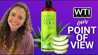 Our Point of View on Seven Minerals Aloe Vera Gel From Amazon