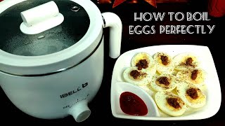 How To Boil Eggs Perfectly in a Multipurpose Cooker | Brief Demo about iBell Multipurpose Kettle