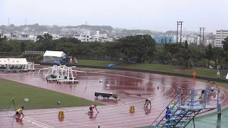 2016 沖縄県民体育大会  男子年齢別 4ｘ100mリレー 決勝