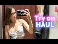 try on haul with a beginner model (4k)