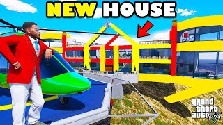 Franklin Build Most Lavish And Expensive Designer House in GTA 5 | SHINCHAN and CHOP