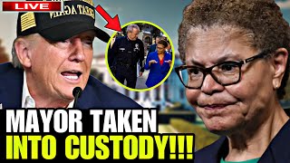 DEI Mayor Karen Bass BREAKSDOWN SOBBING FACES JAIL TIME After She ADMITTED This To Trump LIVE