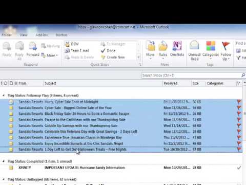 Outlook Sorting Outlook Sorting