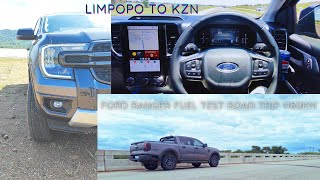 Ford Ranger XLT 2.0 sit| Full tank range test| 1150km Range|Best Bakkie/Pick up in South Africa.