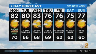 New York Weather: CBS2's 9/6 Monday Afternoon Update