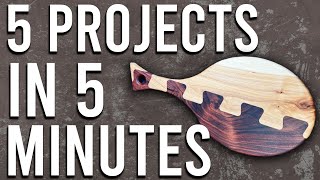 Easy Woodworking Projects in 5 Minutes | Basic Tools