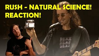 RUSH - NATURAL SCIENCE (REACTION!!) - Snakes & Arrows Live