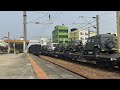 台鐵7802次軍列，九曲堂調車，2025 02 26