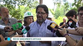 Se continúa con la ejecución de las obras de inspección y rehabilitación de la red Arteaga.