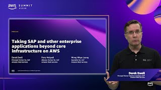 AWS Summit ASEAN 2022 - Take SAP \u0026 other enterprise apps beyond core infrastructure on AWS (MOD305)