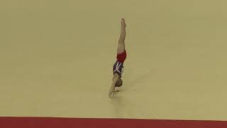 George Atkins   AA GOLD   Floor   2019 British Gymnastics Championships   MAG U12 AA