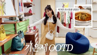 쇼핑은 즐거워 ☺️👜 | 기은세 데일리 OOTD는? | 추운 겨울엔 뜨끈한 육개장이 최고야 🥘