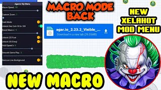 Agario Macro for iOS and Android with Xelahot Mod Menu and Zoom + No Lag