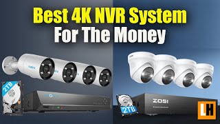 Best Budget 4K Security Camera NVR System Comparison - Zosi vs Reolink