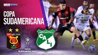 Melgar (PER) vs Deportivo Cali (COL) | SUDAMERICANA HIGHLIGHTS | 07/06/22 | beIN SPORTS USA