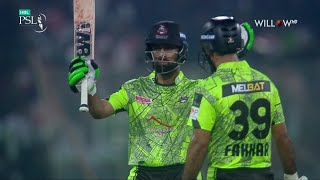 Abdullah Shafique 75 runs vs Peshawar Zalmi| 15th Match - Lahore Qalandars vs Peshawar Zalmi