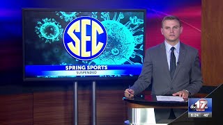 SEC suspends all athletic activities until April 15