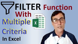 Excel Filter function with Multiple Criteria | Filter function in Excel Vs Google sheet