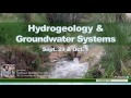 hydrogeology 101 what we ll be covering