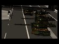 戦車小隊斉射【blender】