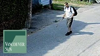 Raw:  Surveillance video of arson suspect | Vancouver Sun