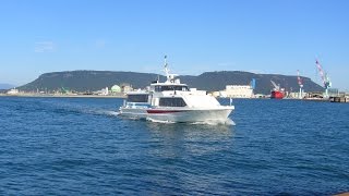 【高速船ひかり】小豆島土庄港→高松港 (左船窓)