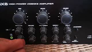 KEVLER GX8 Quick Unboxing | GX8 High Power Videoke Amplifier | Kevler Professional Amplifier