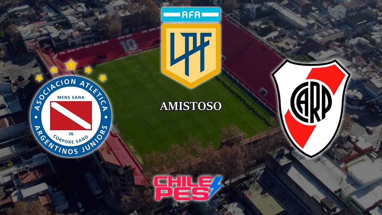 Chile Pes Prime Argentinos Juniors Vs Ca River Plate Amistoso Liga