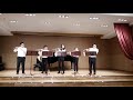 2018 최의택 플루트 독주회 우정출연 아트위캔 플루트 앙상블 하유빈 최유진 이예은 신준민 scott joplin – strenuous life