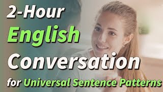 English Dialogue Conversation for English universal sentence patterns, Shadowing Reading Practice