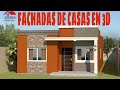 FACHADAS DE CASAS SENCILLAS MODERNAS Y ECONÓMICAS