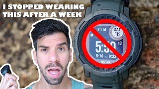 GARMIN INSTINCT 2 SOLAR REVIEW | WHY I STOPPED WEARING IT AFTER A WEEK