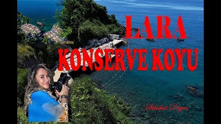 Muhteşem Doğası ve Masmavi Denizi İle Antalya Lara Konserve Koyu  #Antalya #Lara #KonserveKoyu