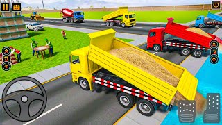 Bridge Build JCB Excavator Driving - Construction Simulator Game - Android Gameplay | 1