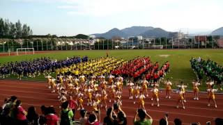 文良港中华小学运动会2016 体操表演