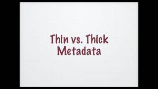 Automating Descriptive Metadata Creation Tools Workflow
