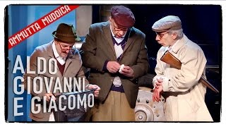 I tre vecchietti e la rapina (1 di 2) Ammutta Muddica | Aldo Giovanni e Giacomo