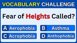 Only 9% Can Pass This VOCABULARY Challenge Test #challenge 1