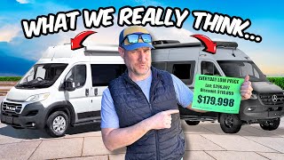 Cheapest Van vs. Most Expensive Van in 2025 (Class B Camper Vans)