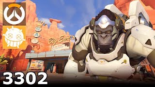 Overwatch Winstone Gameplay | Total Mayhem | Route 66 | Attack 3302